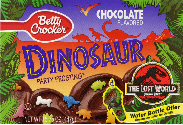 Betty Crocker Dinosaur Party Frosting package