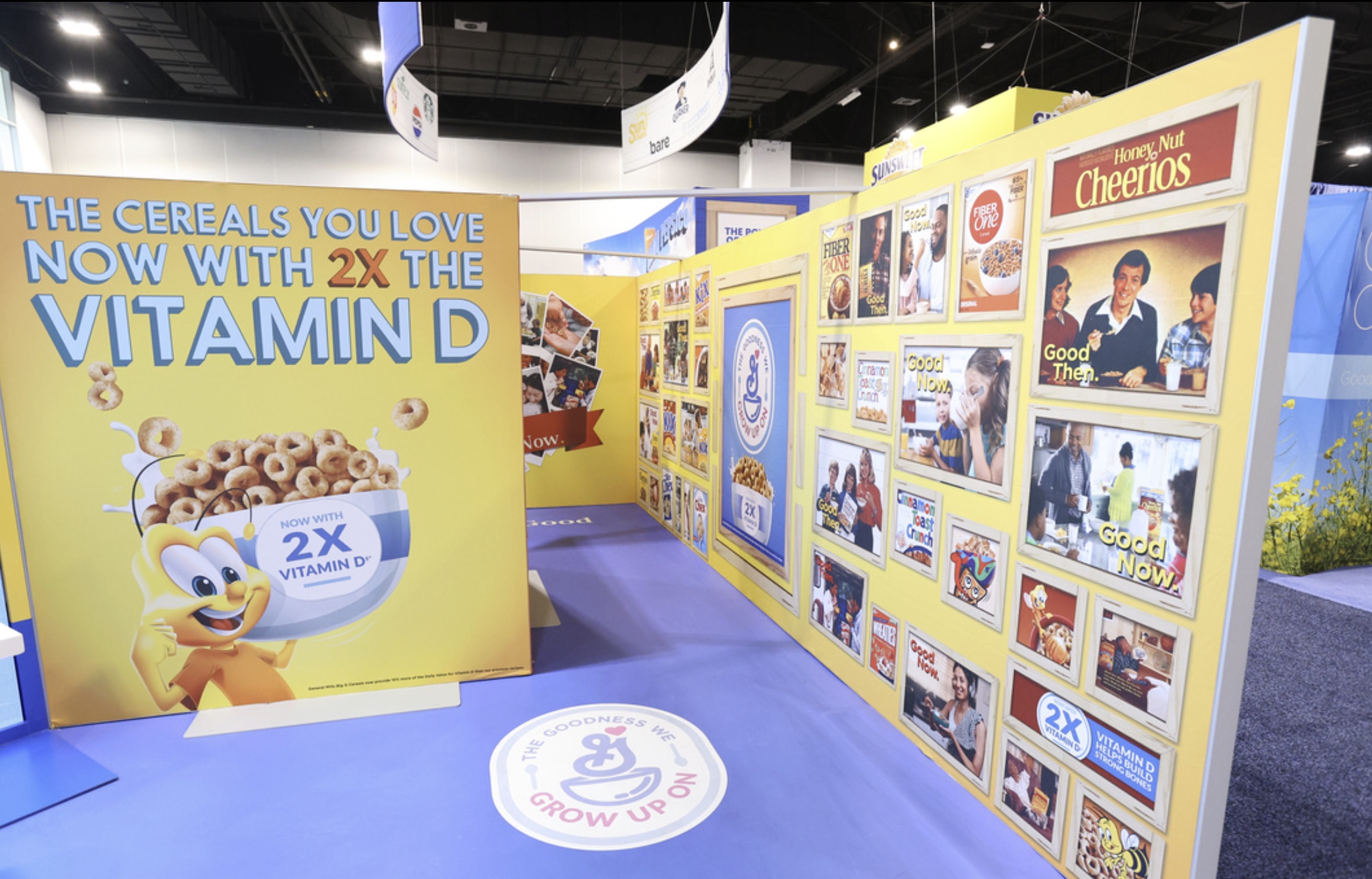 FNCE interactive booth with Vitamin D callout