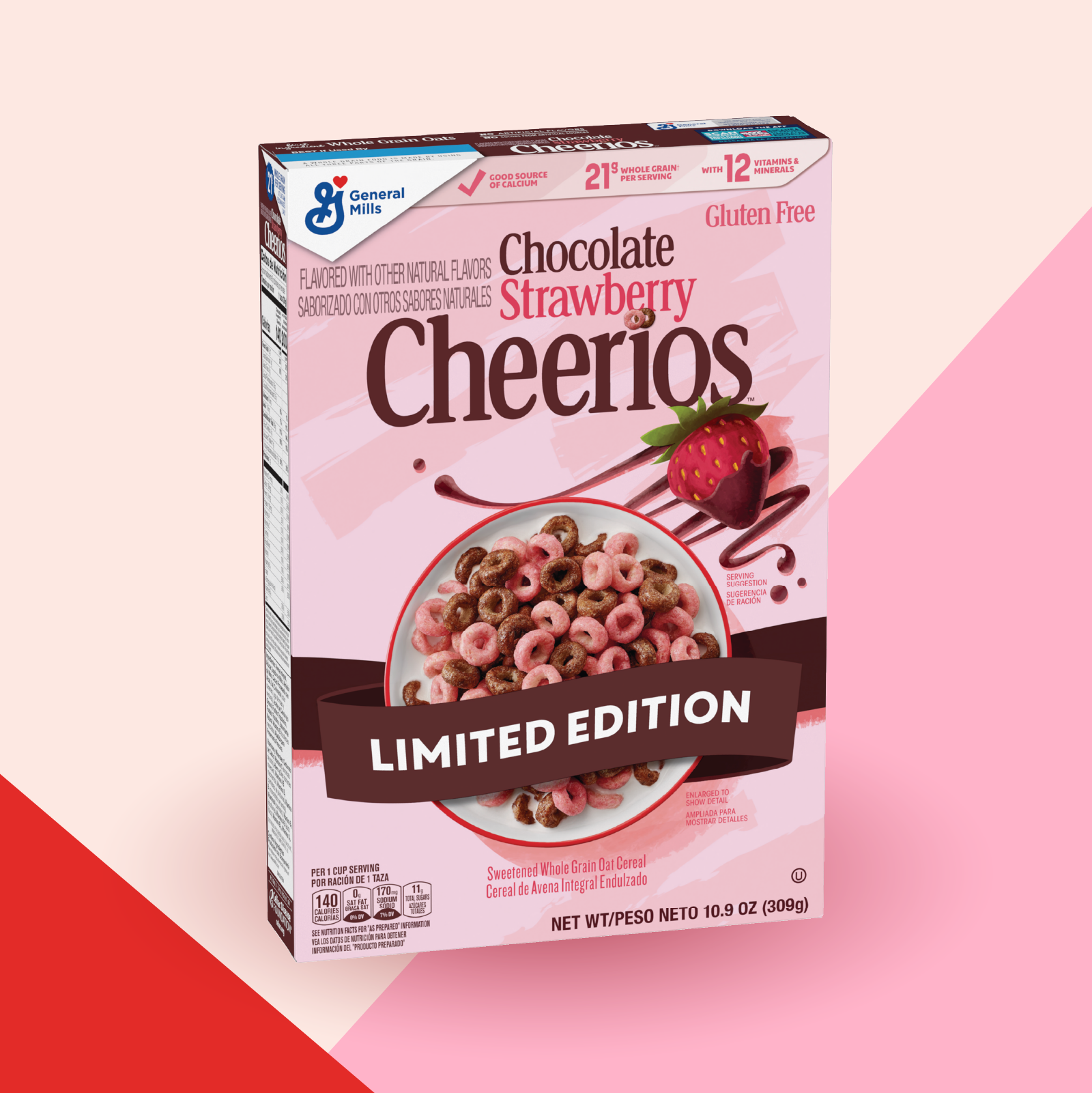 Chocolate Strawberry Cheerios