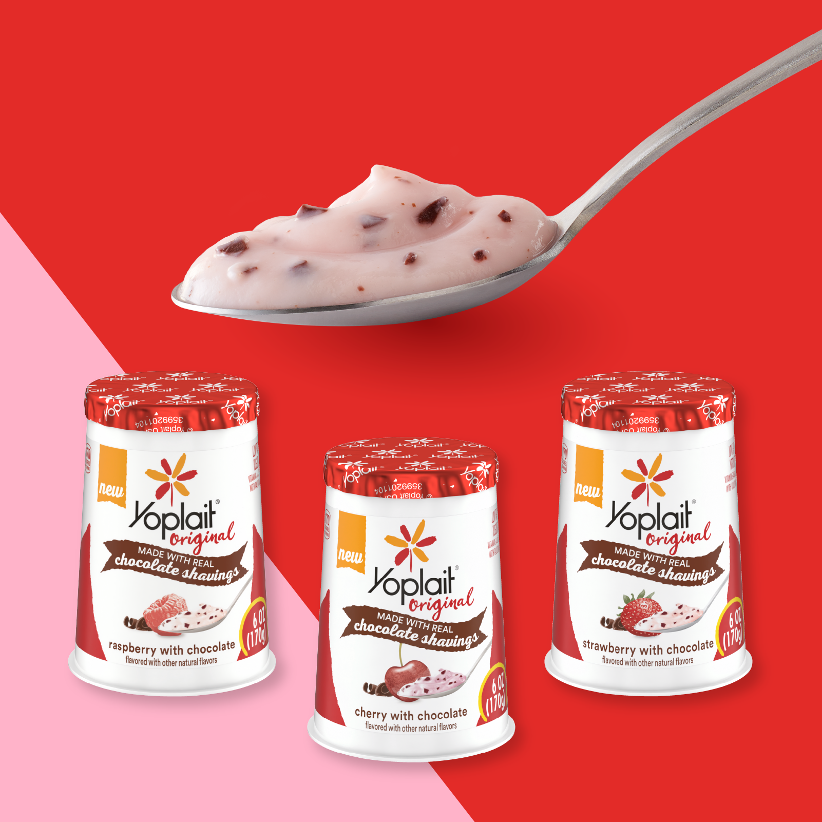 Yoplait Original with Chocolate Shavings 