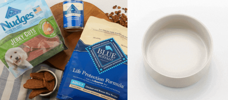 BLUE products to make the BLUE Appétit chicken pot pie recipe.